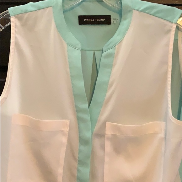 Color block blouse small - Picture 2 of 4
